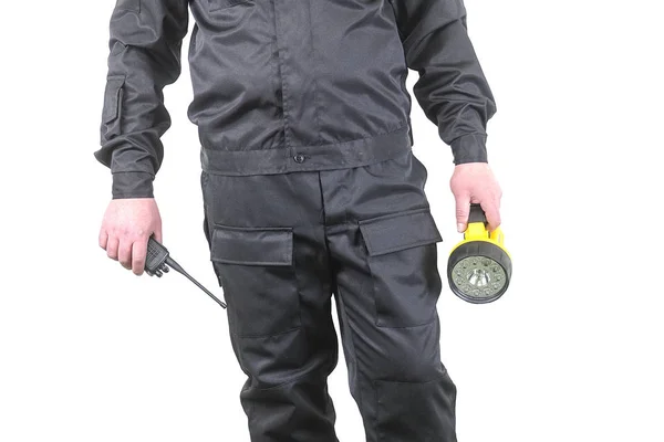 Uniform Security Officer — Stock Photo, Image