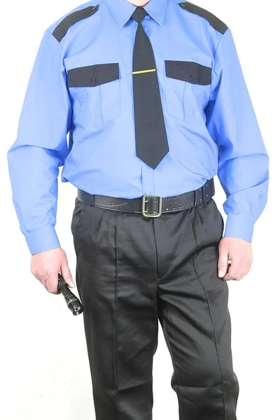 Uniform Security Officer — Stock Photo, Image