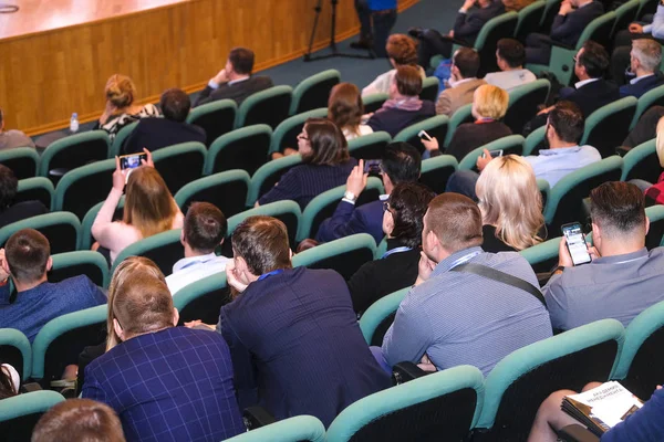 Moscow Russia April 2019 Conference Russian Car Dillers Association Moscow — Stock Photo, Image