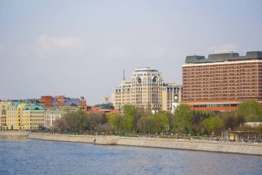 Moskova nehir dolgu görüntüsü