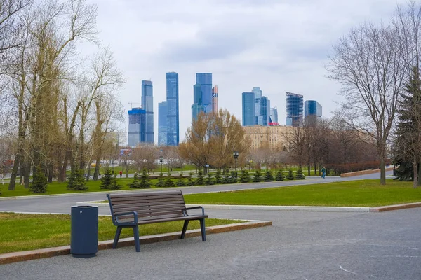 Moscow Oroszország Április 2019 Kép Victory Park Poklonnaya Hill Moszkvában — Stock Fotó