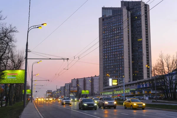 Moskva Rusko Duben 2019 Doprava Moskvě — Stock fotografie