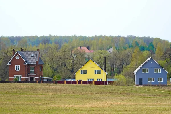 Moscou Russie Avril 2019 Image Village Printemps — Photo