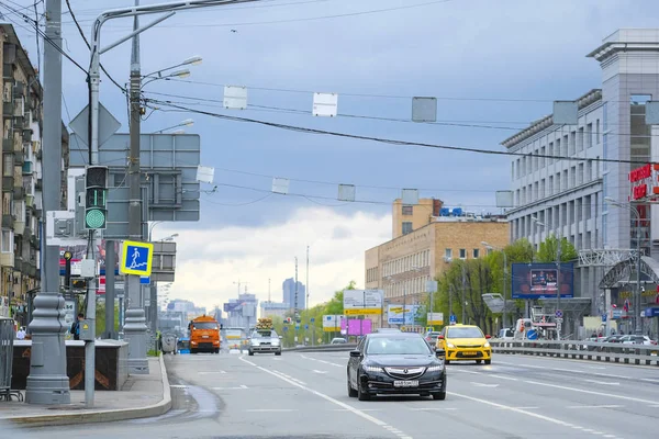 Moskau Russland Mai 2019 Verkehr Moskau — Stockfoto