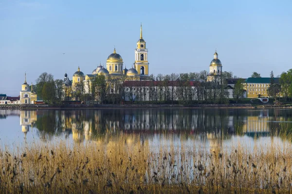 Svetlitsa Russia May 2019 Nilo Stolobenskyi Monastery Svetlitsa Russia Seliger — Stock Photo, Image