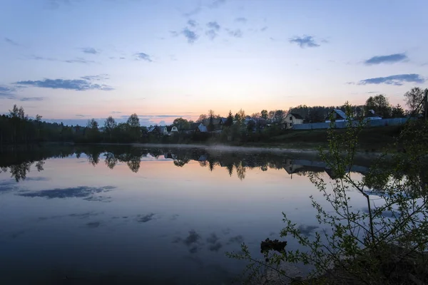 Paisaje Con Imagen Del Lago Seliger Rusia —  Fotos de Stock