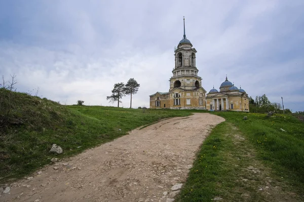 Kościół Zbawienia Miraculus Staritsa Rosja — Zdjęcie stockowe