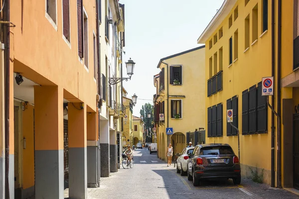 Padova Italien Juni 2019 Autos Auf Einem Parkplatz Zentrum Von — Stockfoto