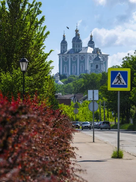 Smolensk Russia Maggio 2019 Immagine Della Strada Che Conduce Alla — Foto Stock