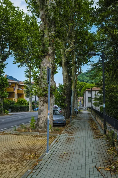 Monselice Itálie Červenec 2019 Auta Zaparkovaná Ulici Monselicích Itálie — Stock fotografie