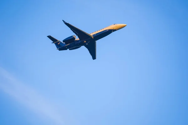 Moscú Rusia Junio 2019 Imagen Avión Pasajeros Cielo — Foto de Stock