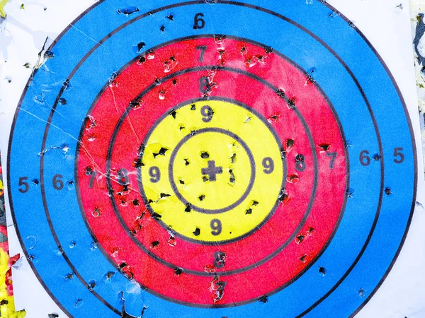 Çekim odasındaki bir hedefin görüntüsü