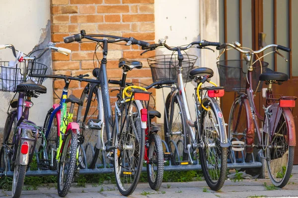 Verona Talya Temmuz 2019 Bycicle Verona Bir Strett Üzerinde Talya — Stok fotoğraf