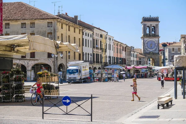 에스테 이탈리아 2019 에스테의 중심에 광장에 — 스톡 사진