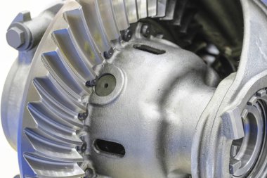 Dişli kutusundaki dişlilerin görüntüsü 