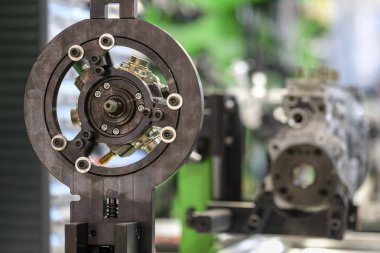 dizel motorun yakıt sisteminin teşhis ve onarımı için ekipman