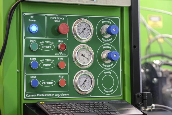 Moscou Rússia Agosto 2019 Equipamento Para Diagnosticar Reparar Sistema Combustível — Fotografia de Stock