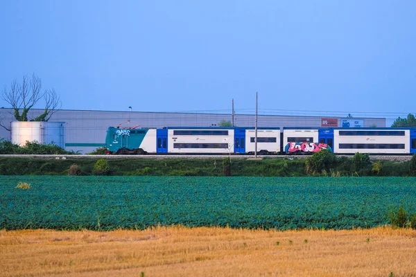 モンセリス イタリア 2019 モンセリスの高速列車 イタリア — ストック写真