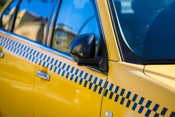 Moscow Russia September 2019 Image Moscow Taxi Close — Stock Photo, Image