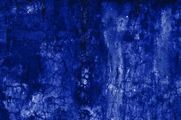 Abstract grunge dark navy background, textured wall — Stock Photo, Image