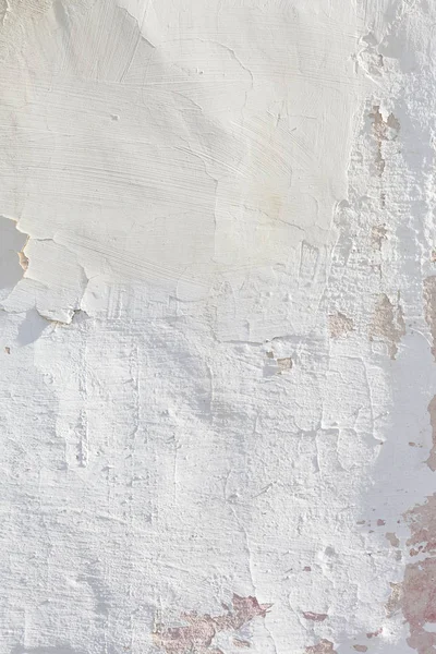 Texture del vecchio muro di cemento bianco per lo sfondo — Foto Stock