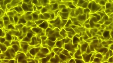 Soyut hareket arkaplanı parlayan altın parçacıkları yıldızlar dalga hareket döngüsünü ateşler