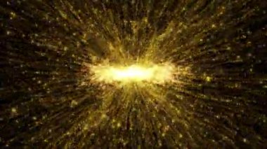 Altın parıltı arkaplanı hareket halinde