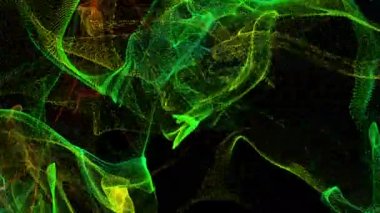 Şok dalgası yeşil plazma patlayıcısı