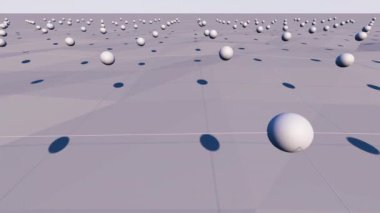 Açık gri beyaz döngülü gradyan soyut arkaplan. İş videosu sunumu, doğum günü partisi arkaplanı.