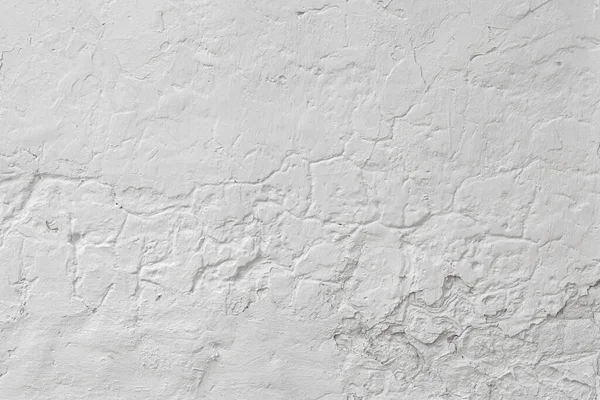 Blank concrete wall white color for texture background — Stock Photo, Image