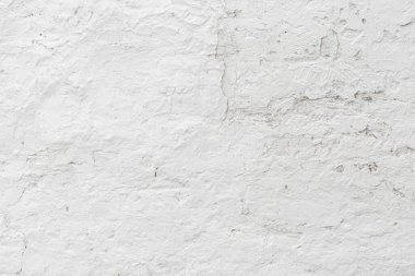 Doku arkaplanı için boş beton duvar beyaz rengi
