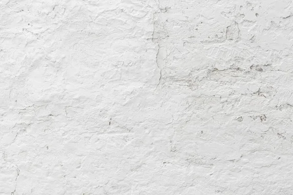 Blank concrete wall white color for texture background — Stock Photo, Image