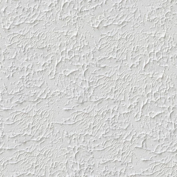 Seamless branco pintado textura parede de concreto. 4K — Fotografia de Stock