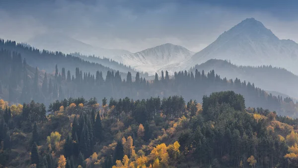 Autunno Montagna Kazakistan — Foto Stock