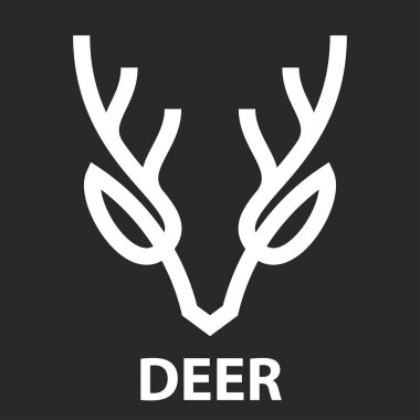 Geyik kafası satırı simgesi