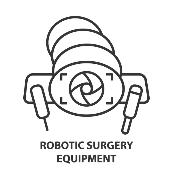 Robotica chirurgie pictogram — Stockvector