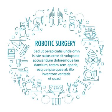 Robotik cerrahi afiş