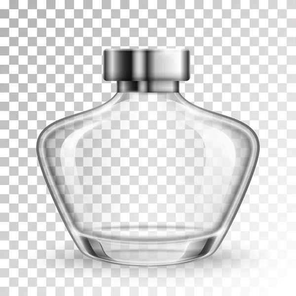 ガラスの香水瓶 — ストックベクタ