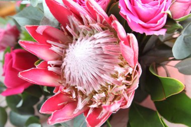 protea çiçek buketi