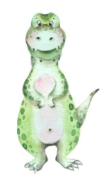 Suluboya dinozor tyrannosaurus
