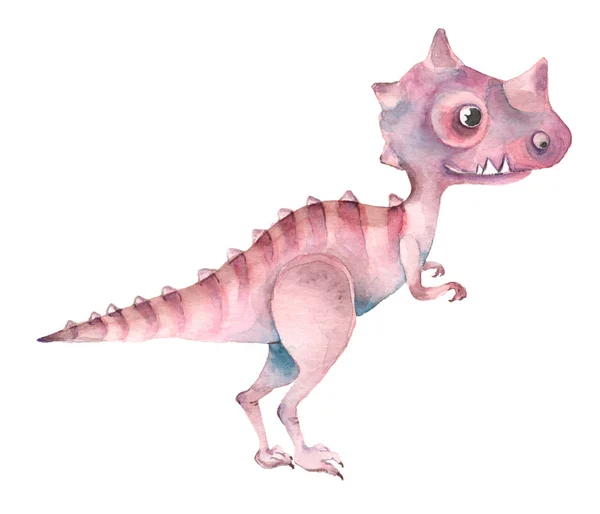 Aquarell-Dinosaurier Tyrannosaurus — Stockfoto