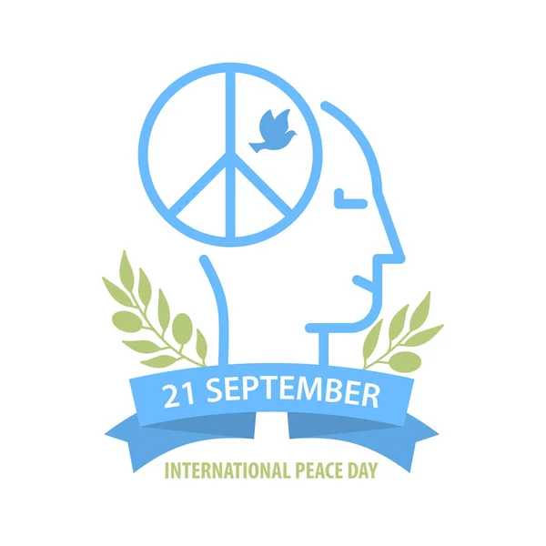 Internationell fredsdag — Stock vektor