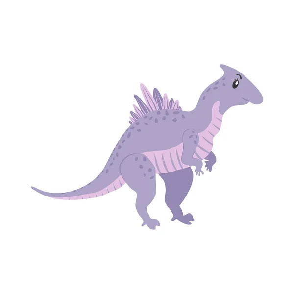 Cartone animato di dinosauro spinosauro — Vettoriale Stock