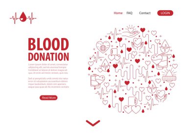 Bağış Kan açılış sayfası