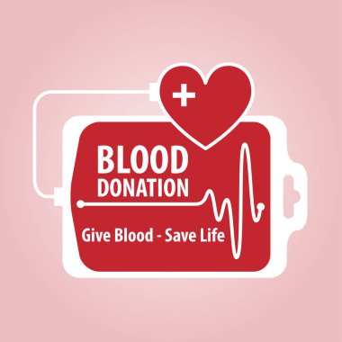 Kan bağışı afiş