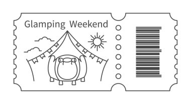 Barkodlu ve Çadırlı Bilet
