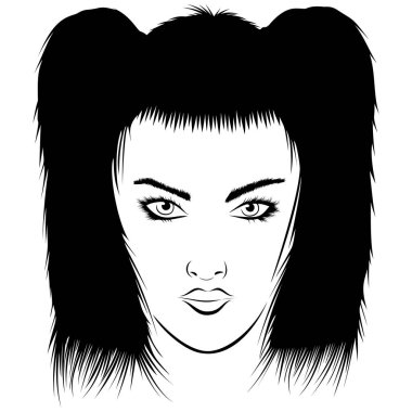 Grafik Portre Kız