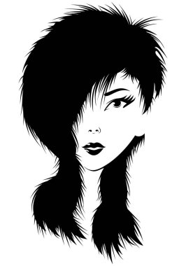 Grafik Portre Kız