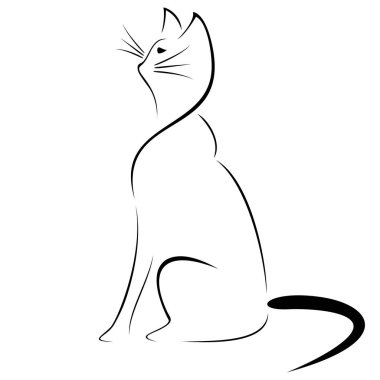 Doğrusal Şekil Kedi