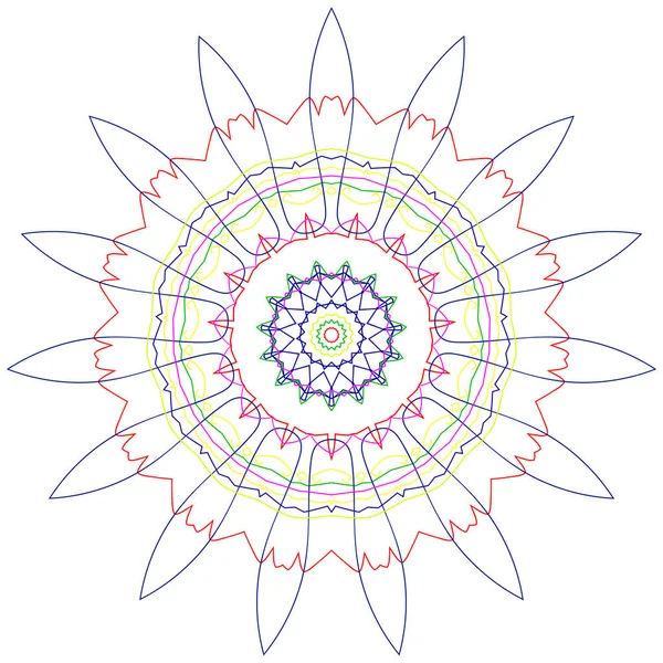 Mandala. — Vector de stock